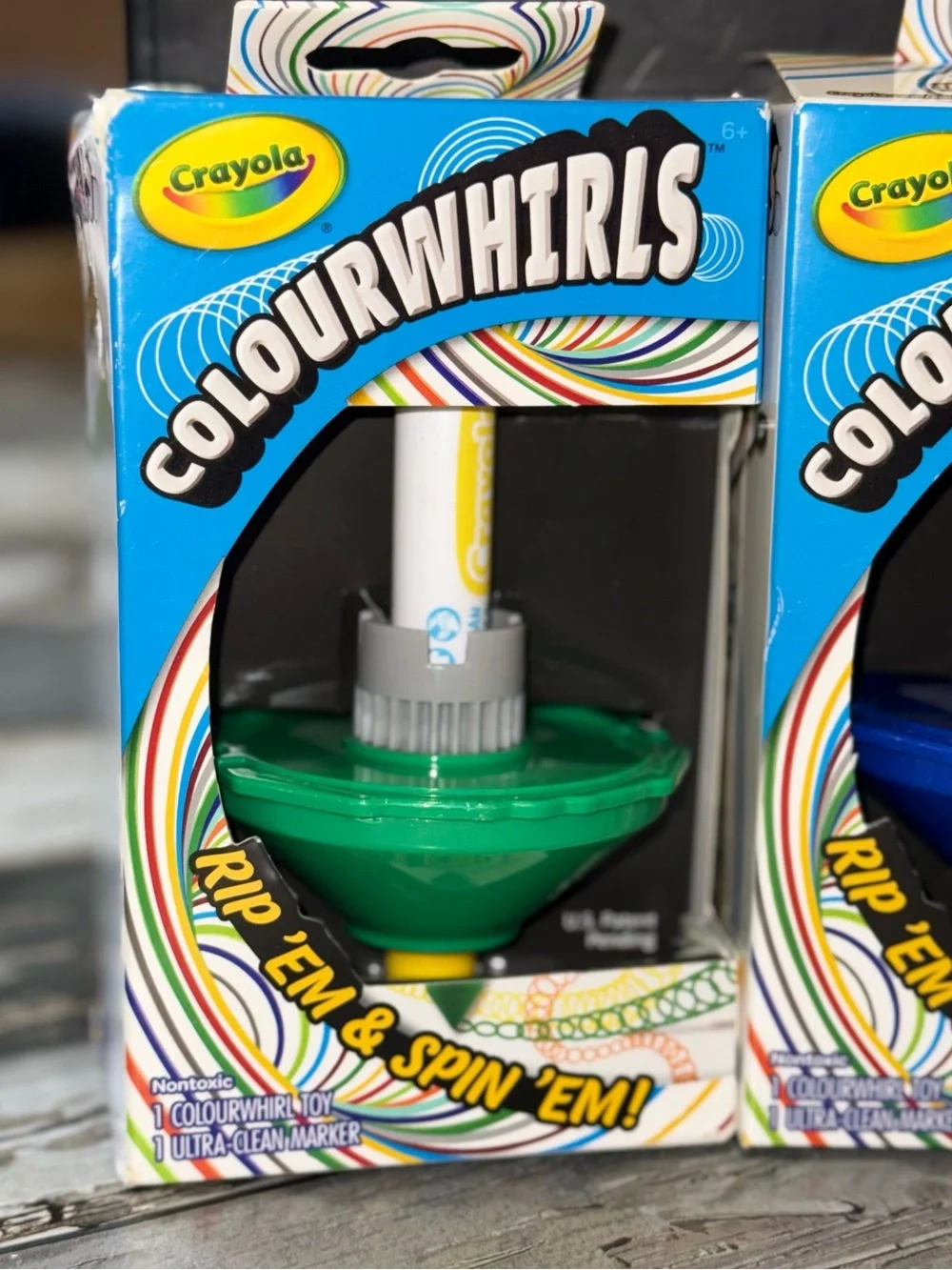 Crayola ColourWhirls Spinner 3pks - NEW